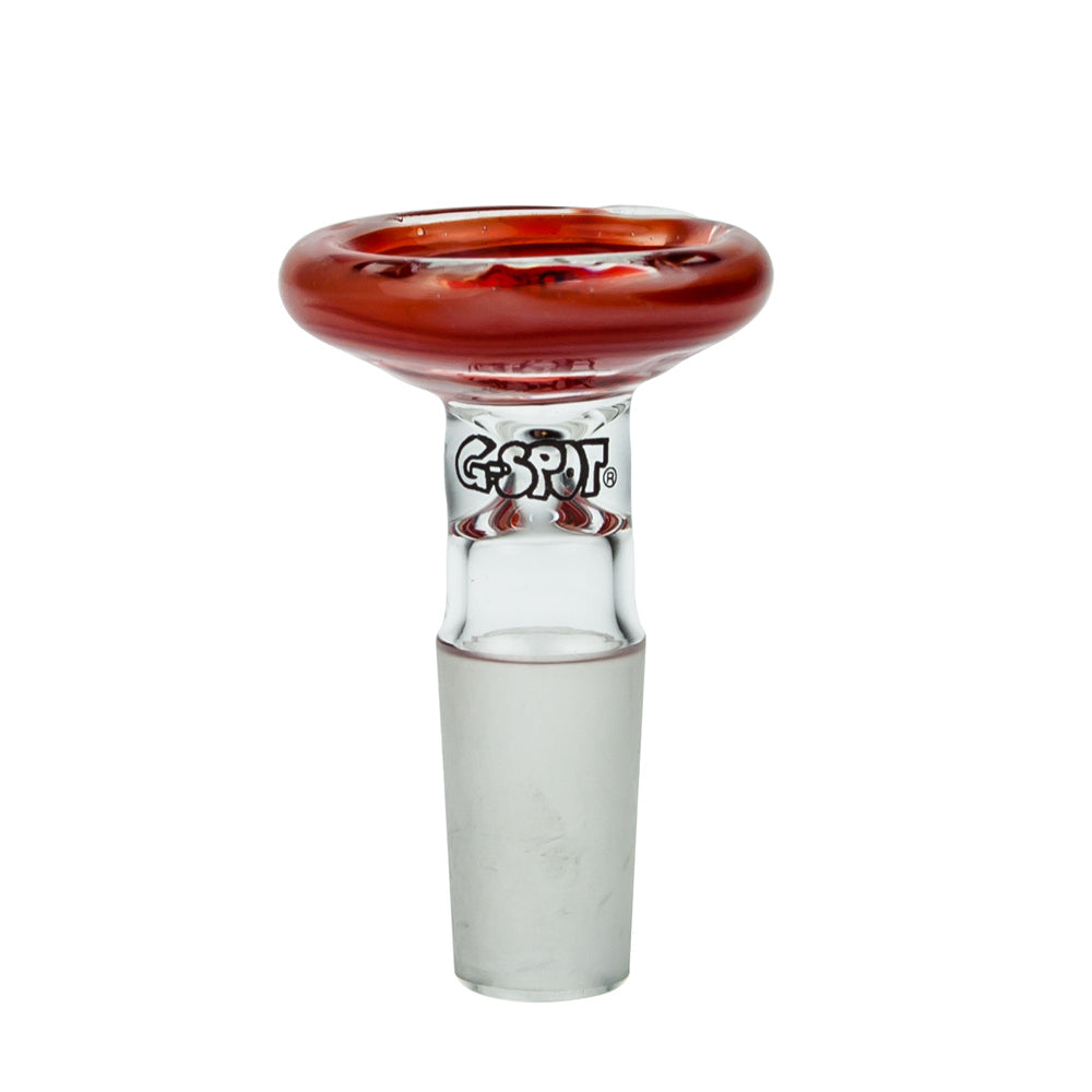 G-Spot Glass - Color Pure Bowl - 14.5 mm - Red