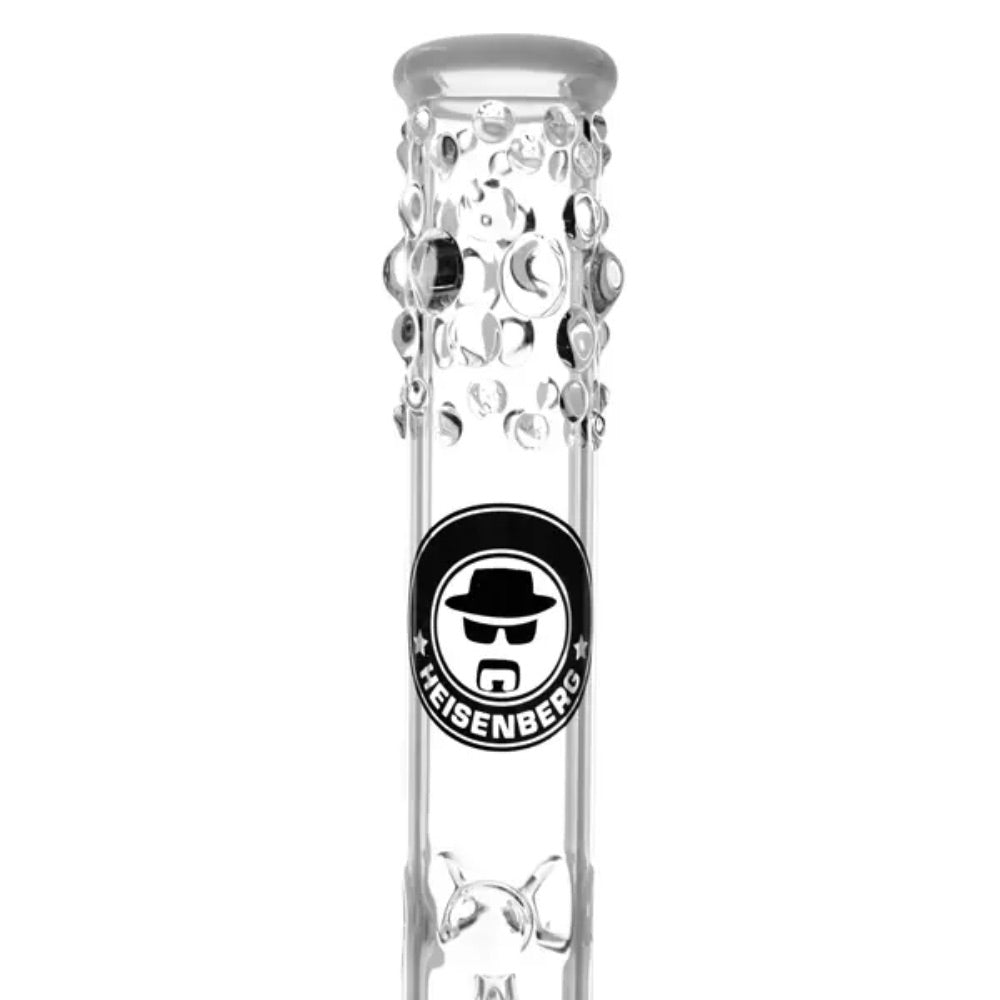 Heisenberg Beaker Bubble Double Tree Perc Bong | 18.8mm | stem