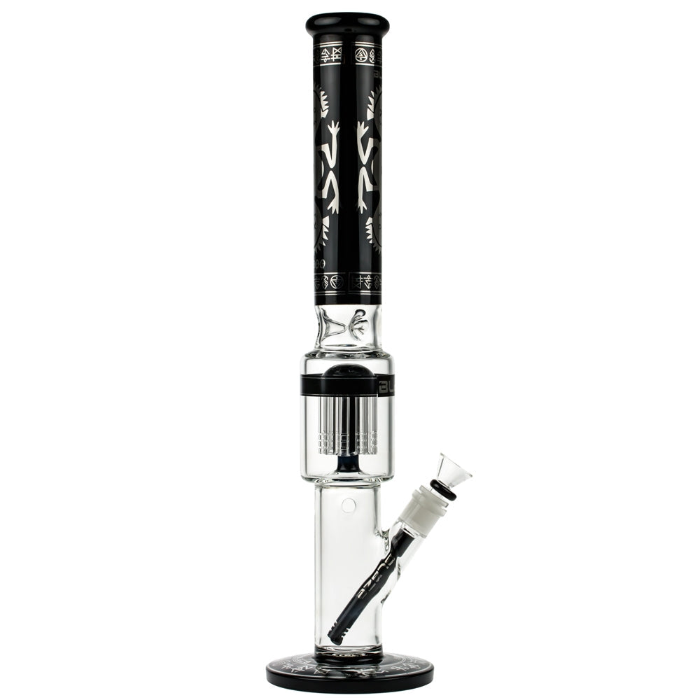 Blaze Glass Voodoo Tree Perc Ice Bong - Side View 5