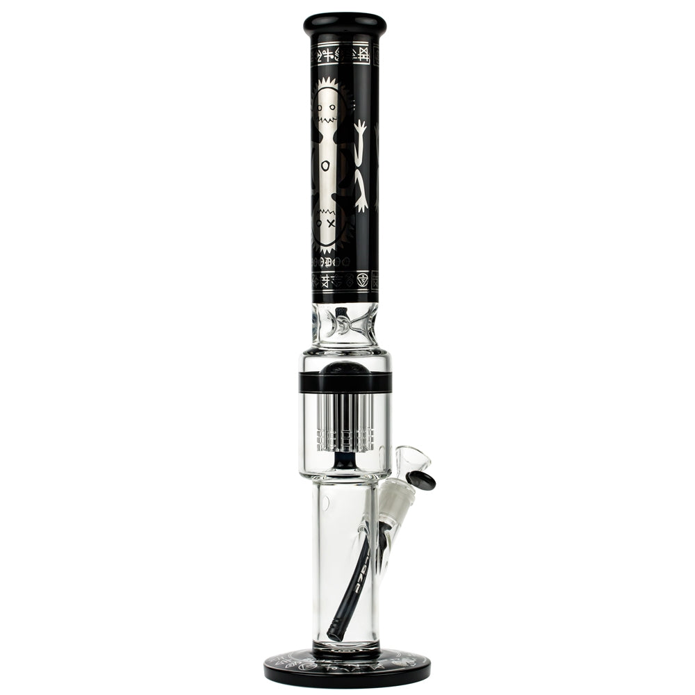 Blaze Glass Voodoo Tree Perc Ice Bong - Side View 5