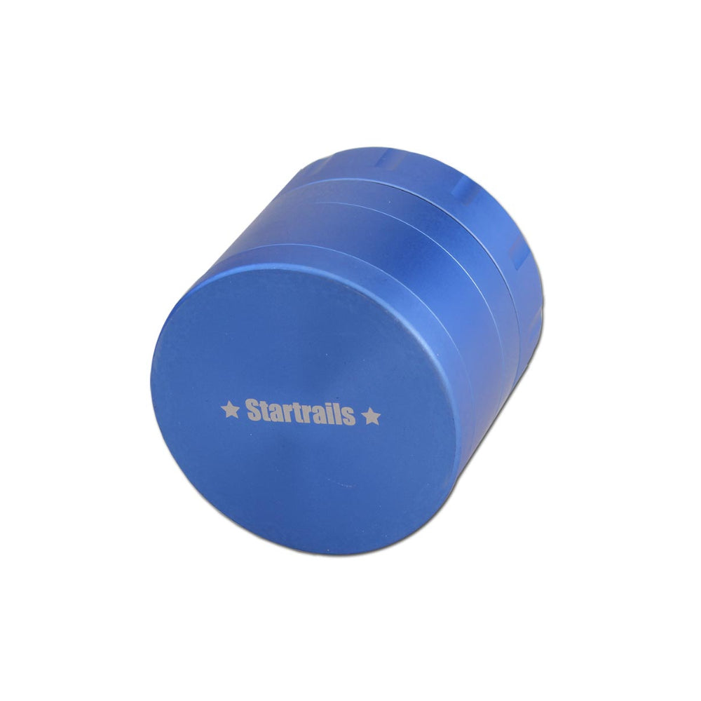 Black Leaf Startrails Aluminum Grinder | 4-Piece | Top view
