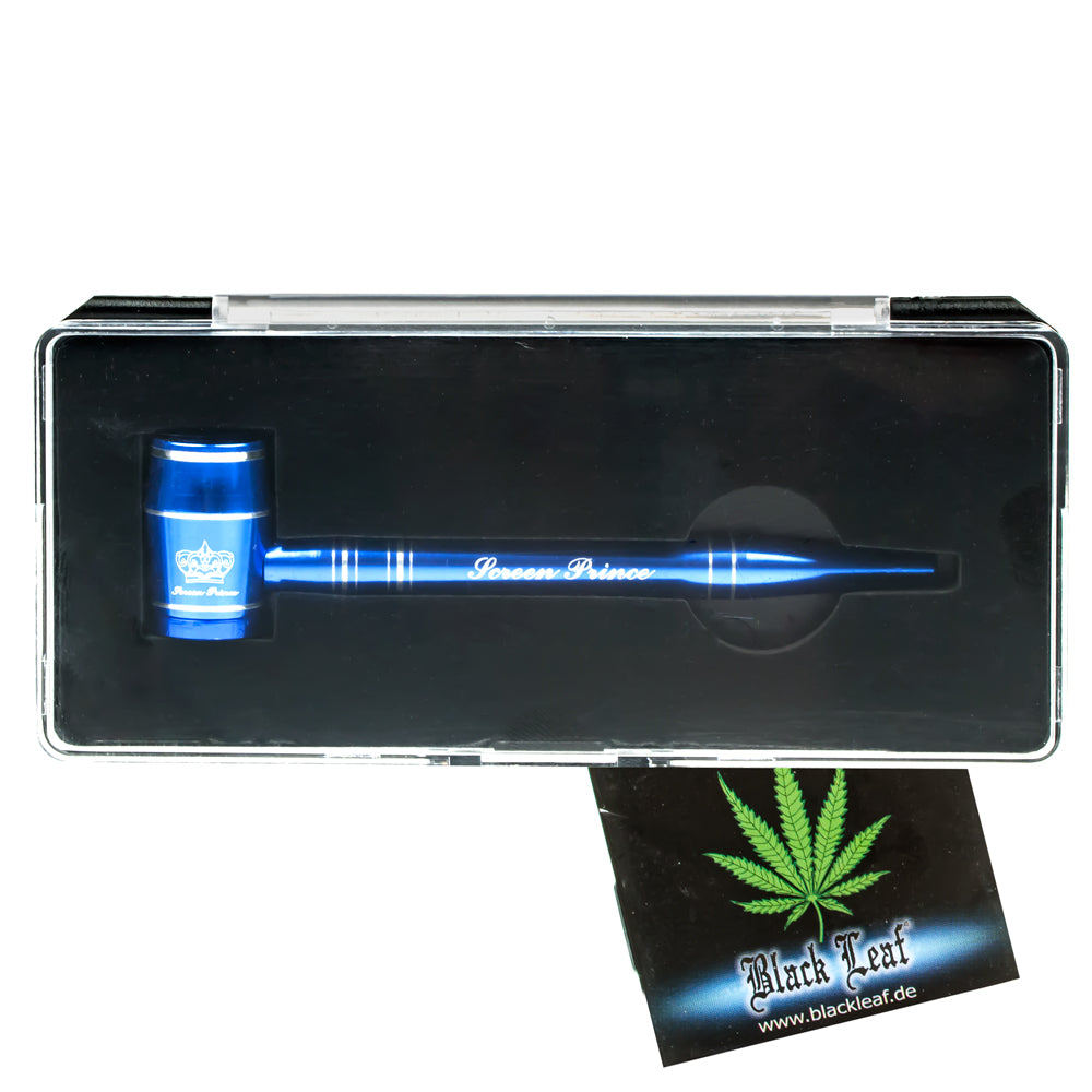 Screen Prince Screen less Hand Pipe | Blue - Set in Case