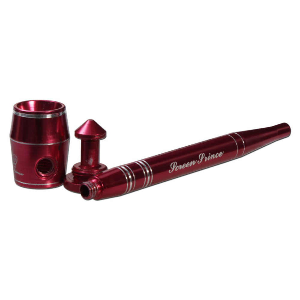 Screen Prince – Screen less Hand Pipe | Fuchsia Dissasembled