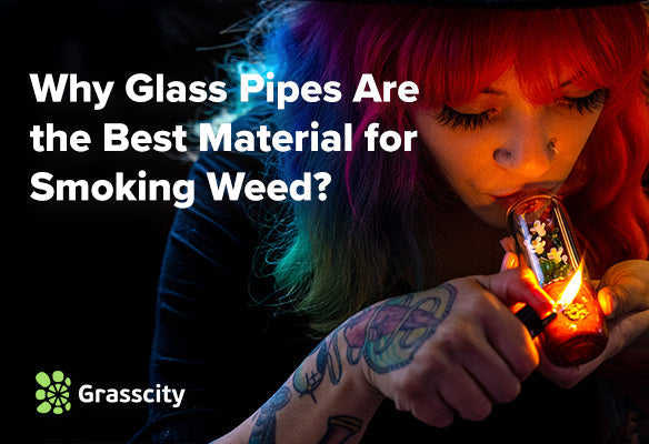 Why Glass Pipes Are the Best Material for Smoking Weed?