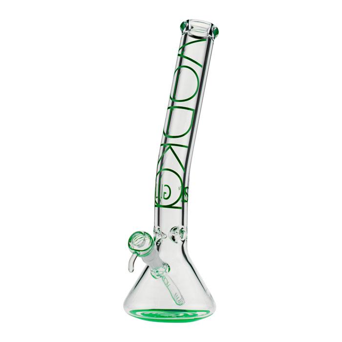 Vodka 9mm Beaker Ice Bong with Bent Neck | 18 Inch