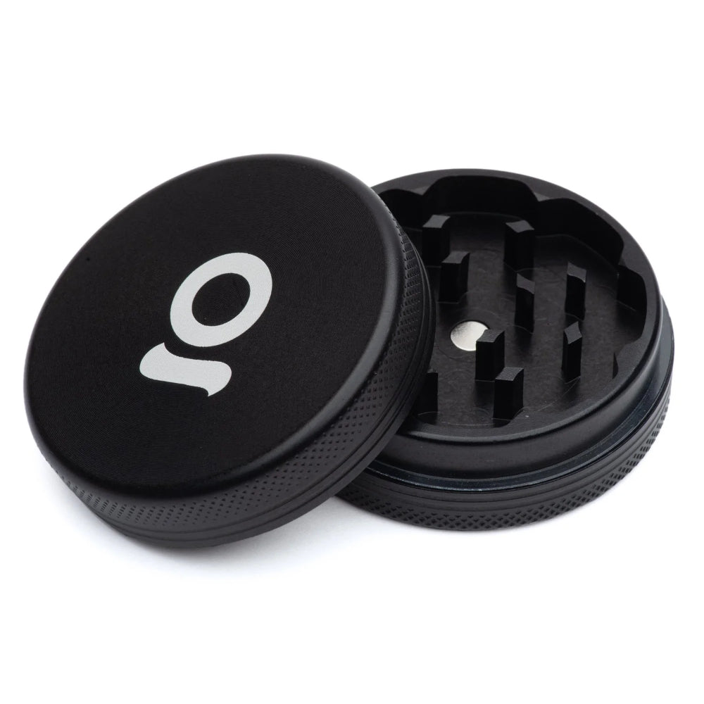 ONGROK 2 Piece Grinder | Rose Gold | Open