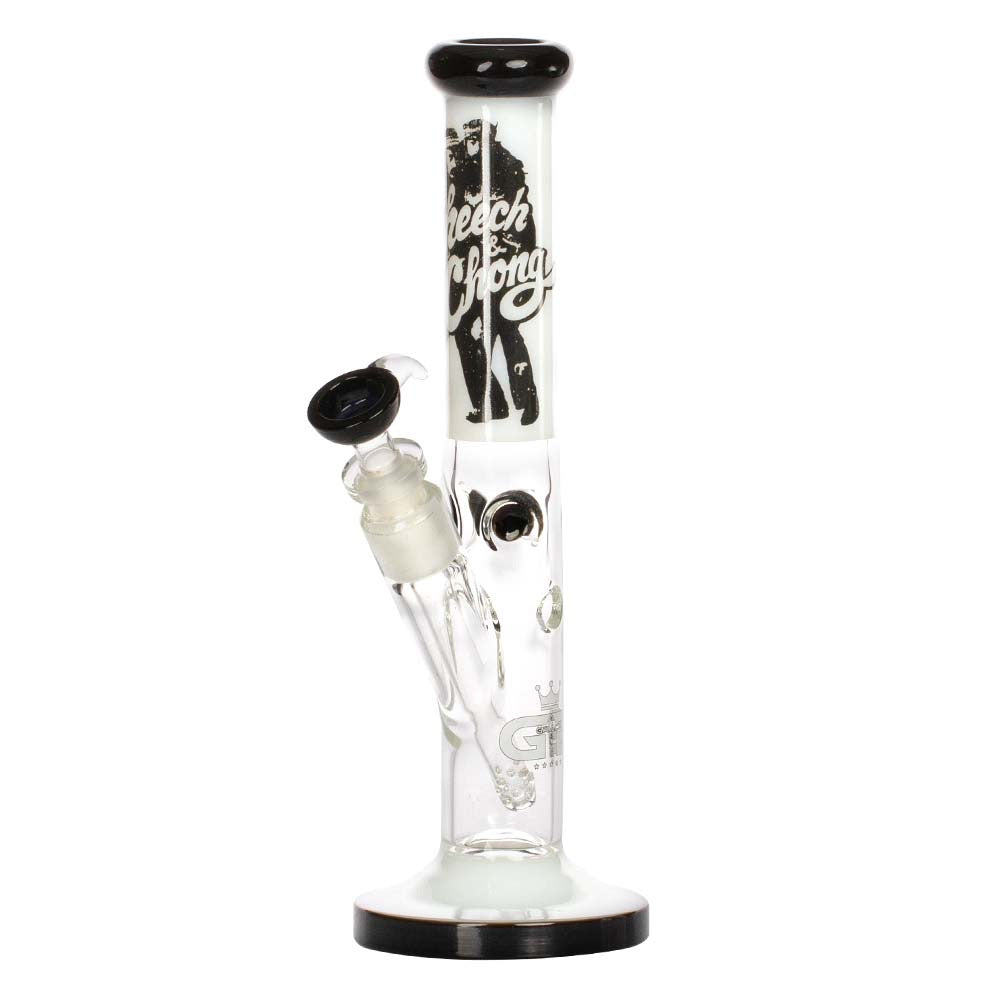 Grace Glass Cheech & Chong Peace Straight Tube Bong