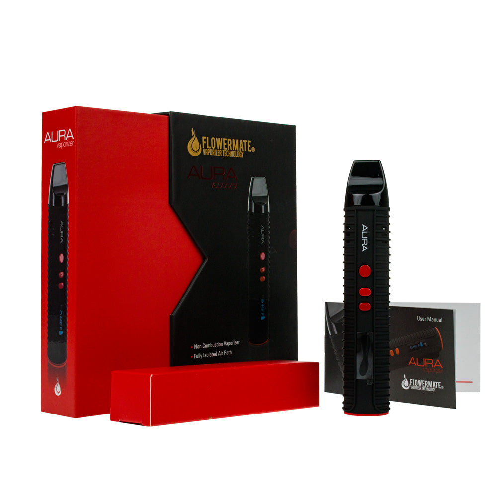 Flowermate Aura Vaporizer | Black - Box