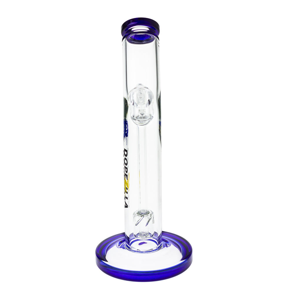 Dopezilla Glass Banshee Dab Rig | 10 Inches | Dark blue | Front view