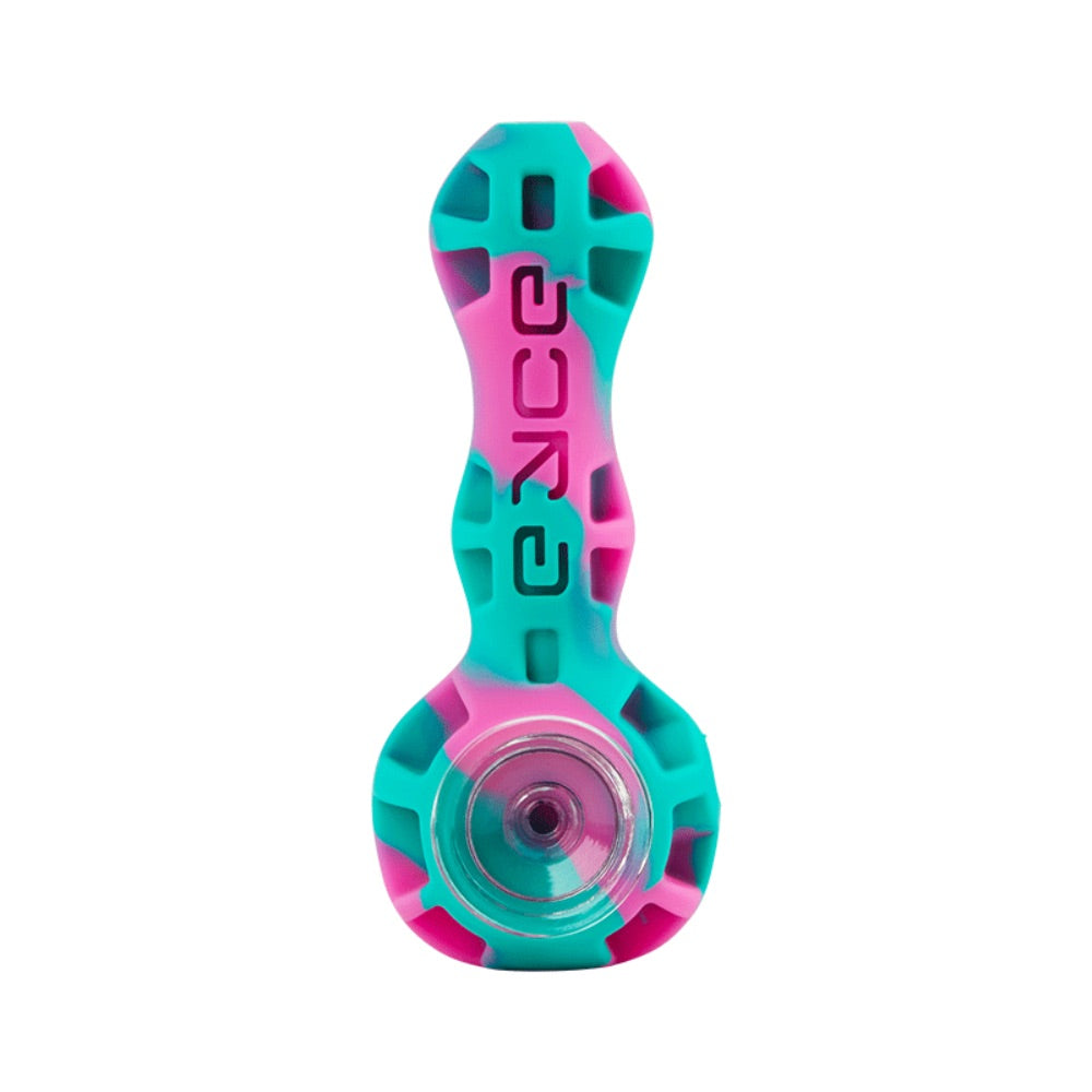 EYCE Hybrid Silicone and Glass Spoon Pipe | Pink