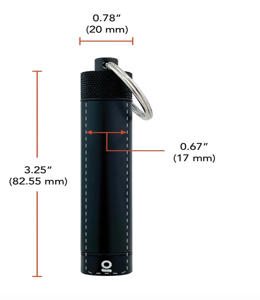 ONGROK Aluminum Storage Keychain