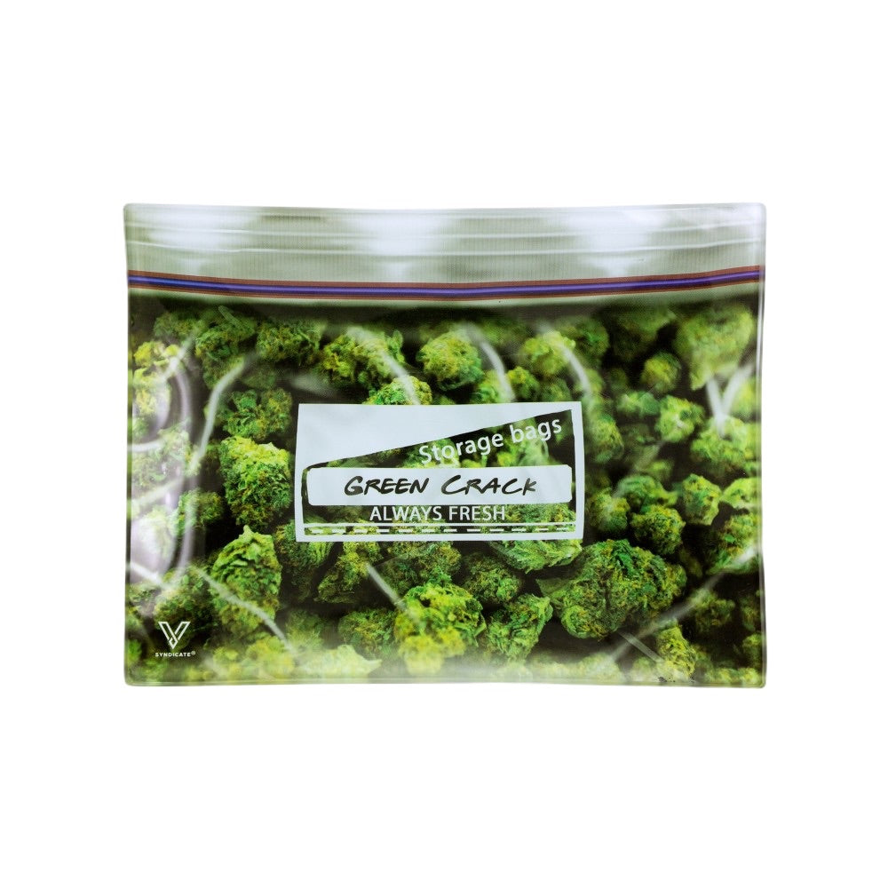 V Syndicate Small Glass Rolling Tray