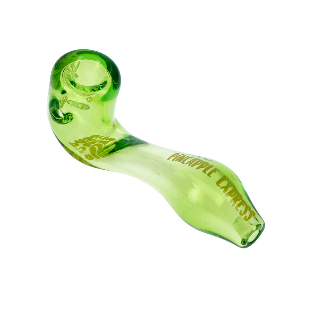 Famous Brandz Puff Puff Pass Sherlock Hand Pipe | Pineapple Express - Back View 2