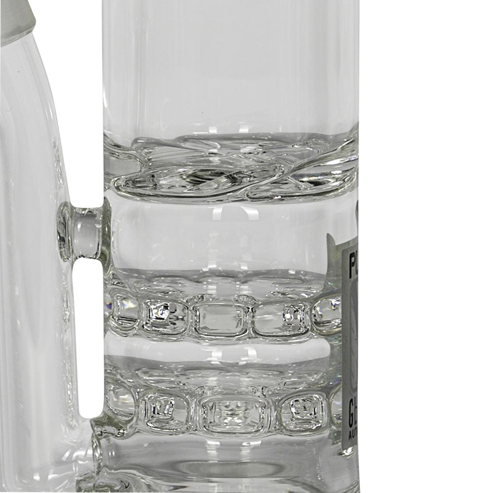 Pure Glass 13 Inch DCT Dab Rig | percolator view