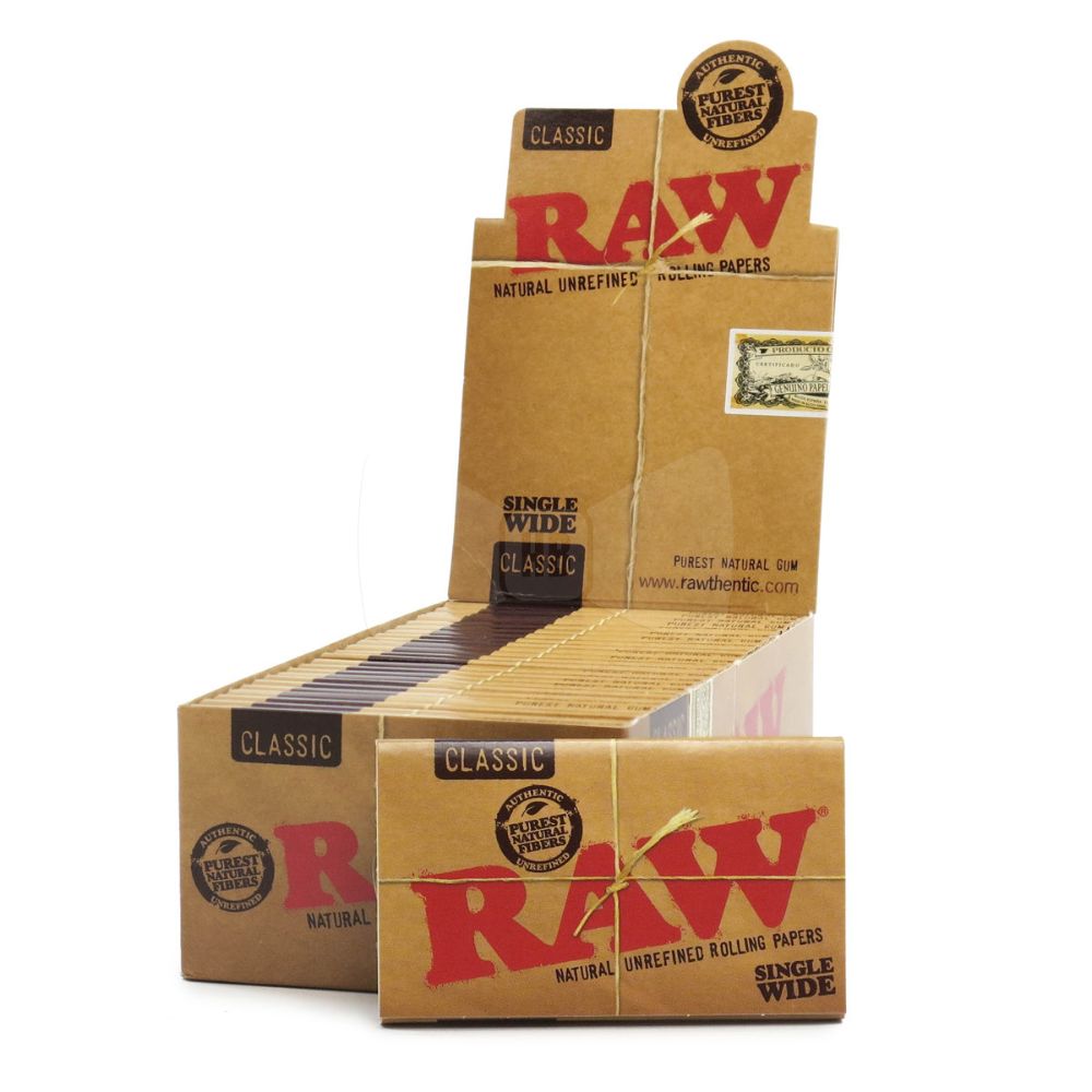 RAW Single Wide Double Window Rolling Papers