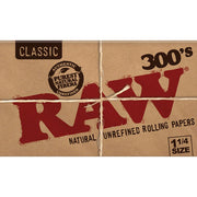 RAW Classic 300's Creaseless Rolling Papers