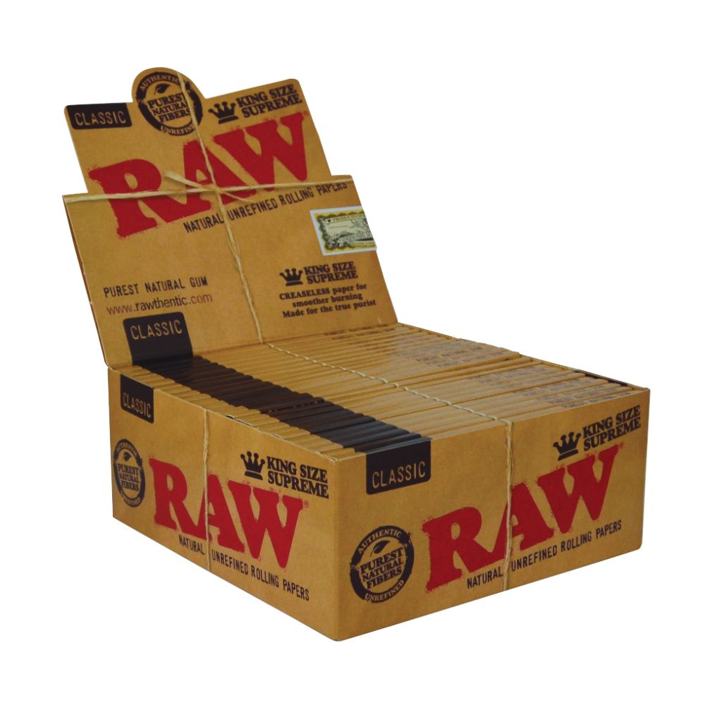 RAW Classic King Size Supreme Rolling Papers