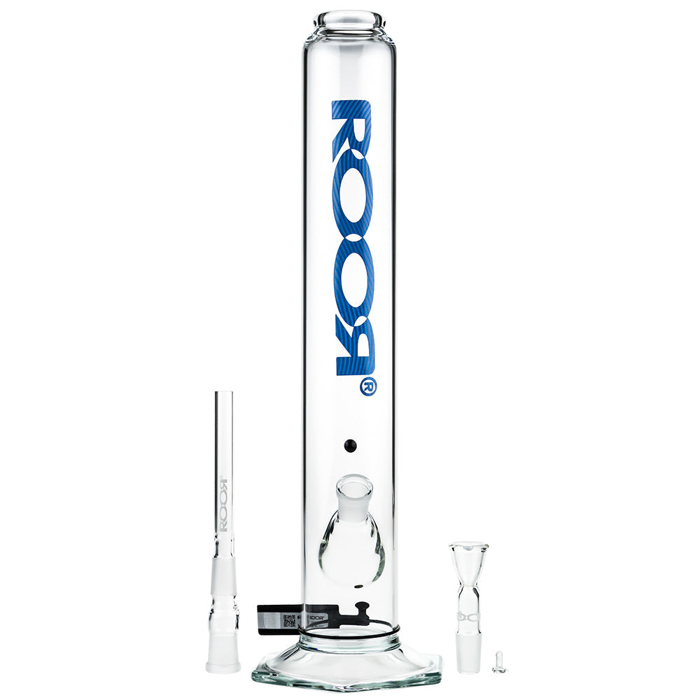 ROOR Blue Series Bong | 1000ml | 18.8mm - Downstem and Bowl Included