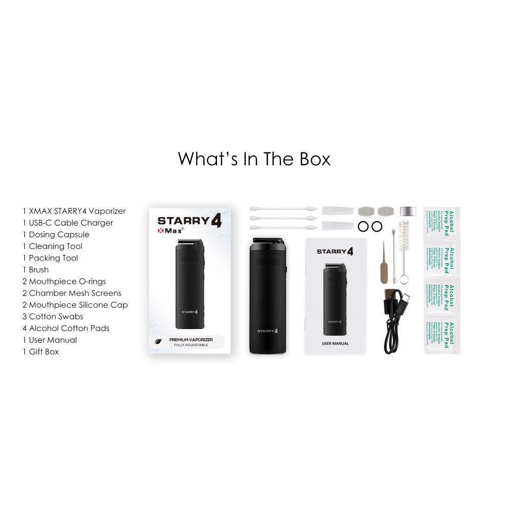 XVAPE Starry 4 Dual Use Vaporizer | set