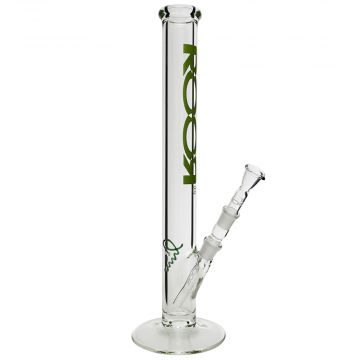 ROOR 7.0mm Green Logo Bong | 45cm - Side View 1